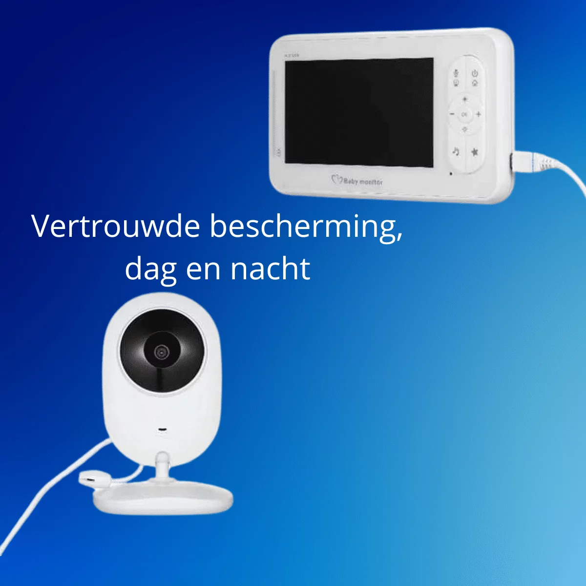 iNeedy Mini 4.2 inch - Babyfoon met camera - Vox - Helder beeld - En veel meer opties - Afbeelding 3