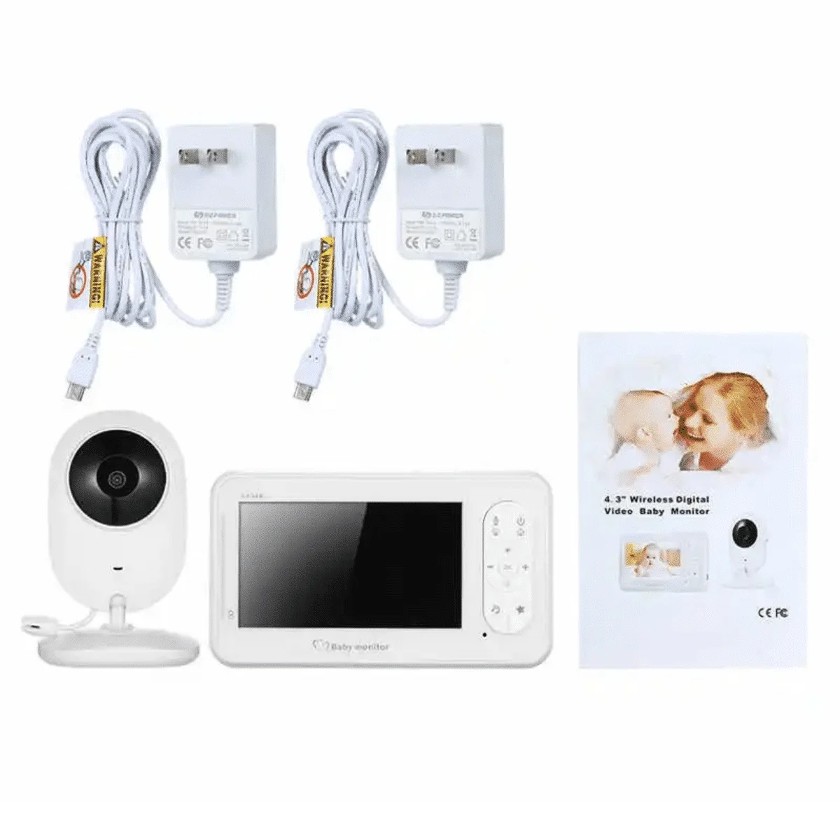 iNeedy Mini 4.2 inch - Babyfoon met camera - Vox - Helder beeld - En veel meer opties - Afbeelding 4